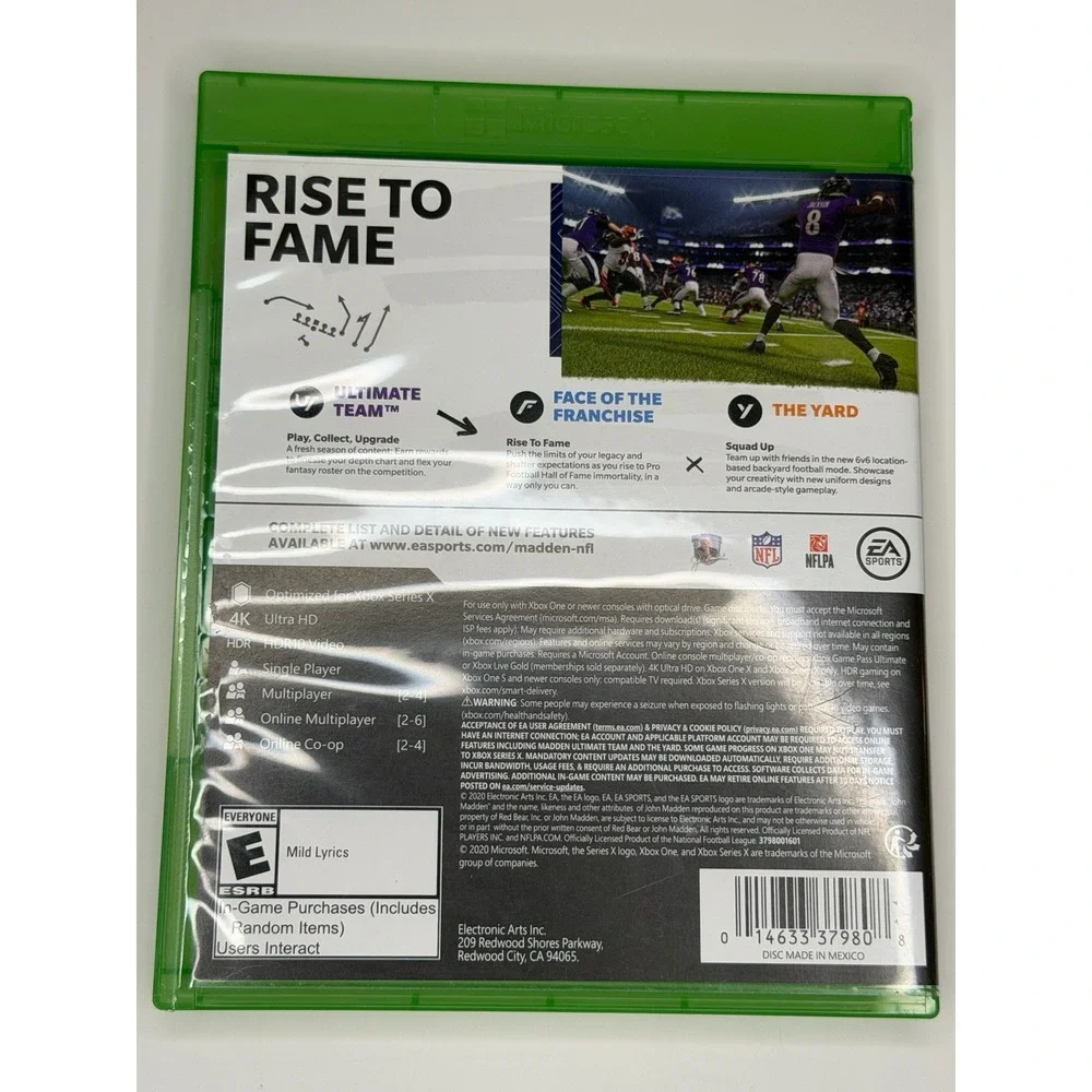 Madden NFL 21 (Xbox One, 2020)